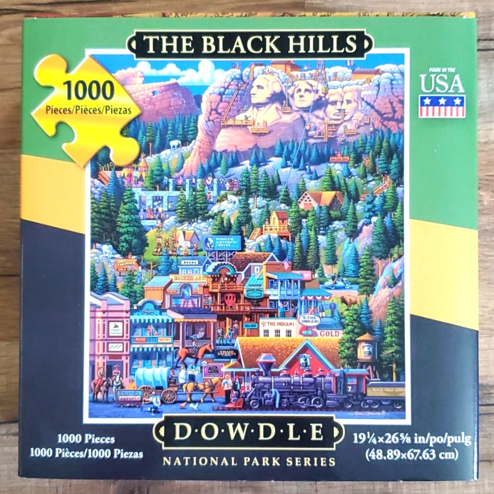 DOWDLE NATIONAL PARK SERIES PUZZLE - 1000 PCS